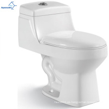 Aquacúbico Vajilla sanitaria WC Baño de baño Montaje Montado Cerámico de dos piezas Syphon Flushing Dual-Flush Sub-S-s-s-s-sap